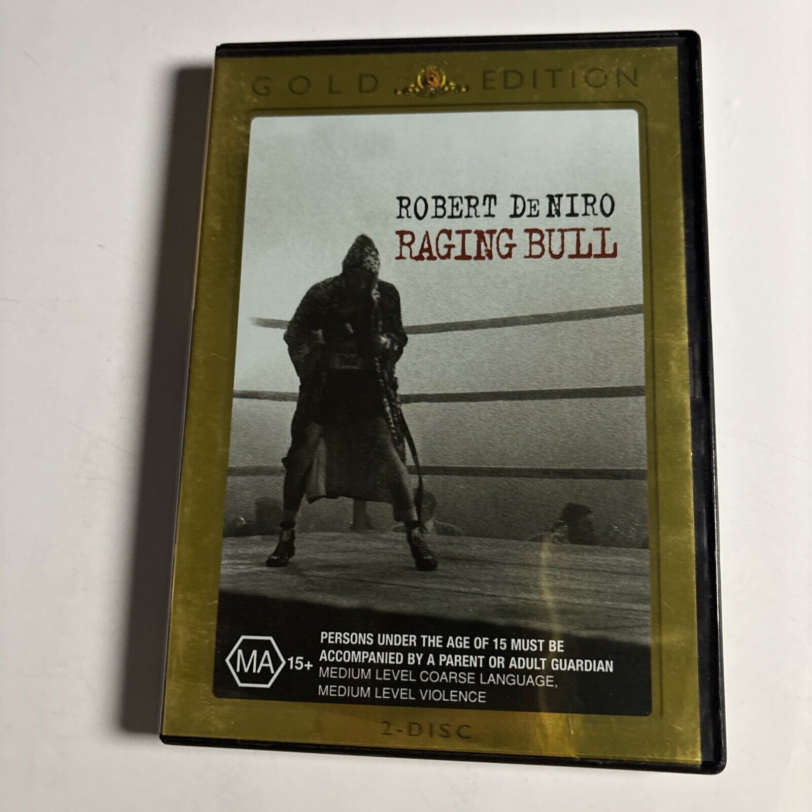 Raging Bull - Gold Edition (1980, 2-Disc Set) Robert De Niro Region 4 ...