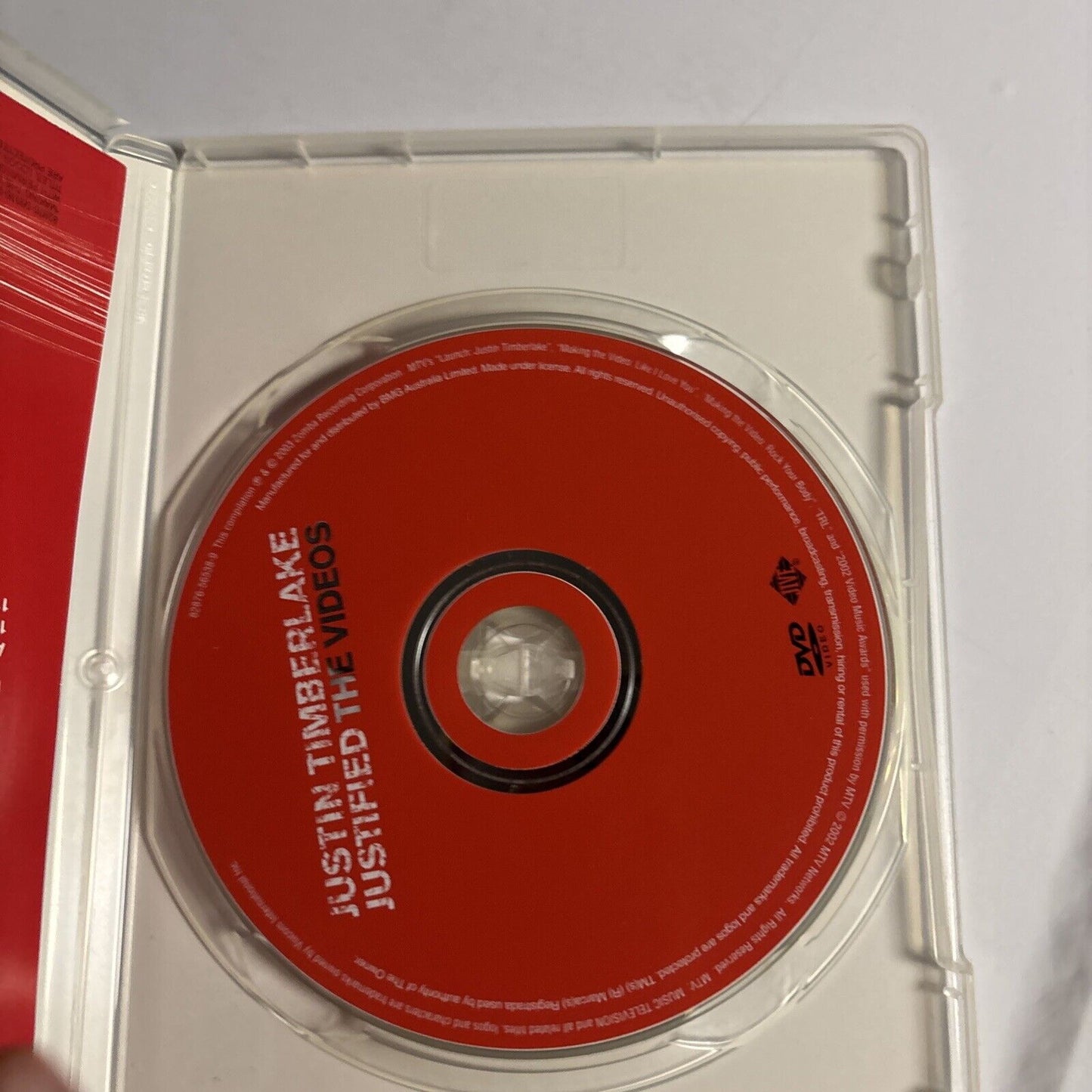 Justin Timberlake: Justified The Videos (DVD, 2003) Region 4