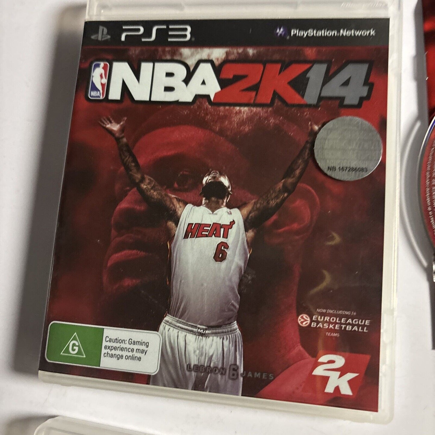 NBA 2K14 & NBA 2K15 Sony Playstation 3 PS3 Manual LeBron James, Kevin Durant
