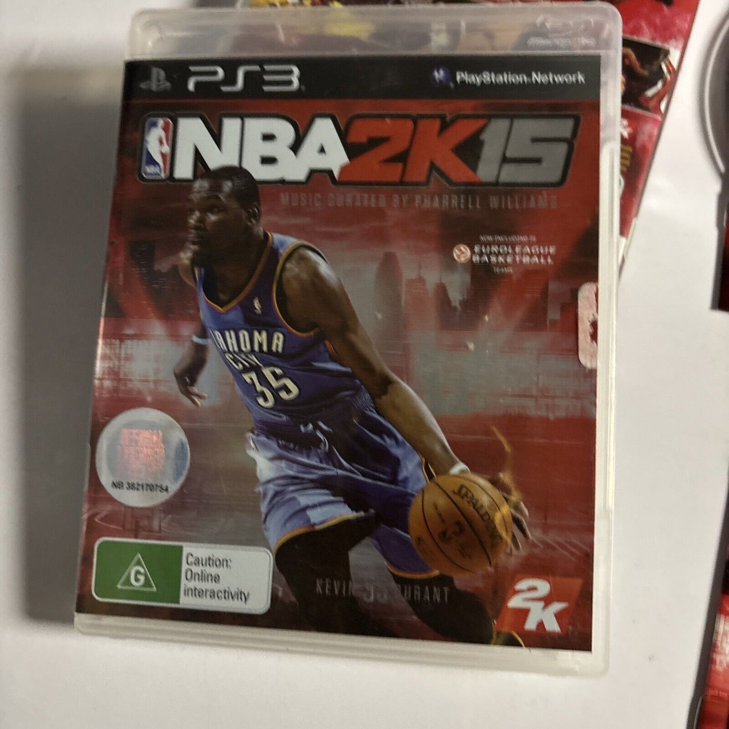 NBA 2K14 & NBA 2K15 Sony Playstation 3 PS3 Manual LeBron James, Kevin Durant