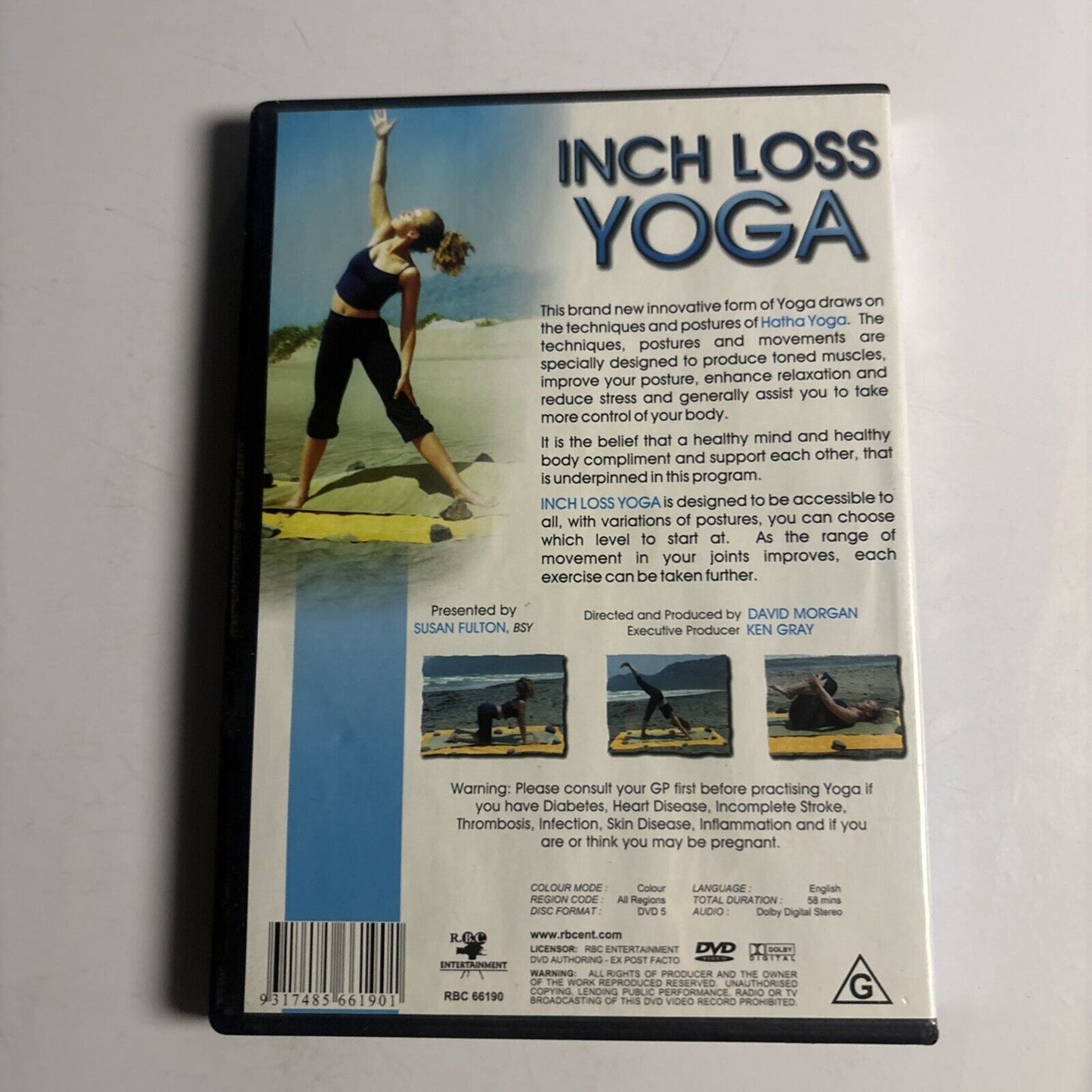 Inch Loss Yoga (DVD) Susan Fulton. Hatha Yoga. All Regions