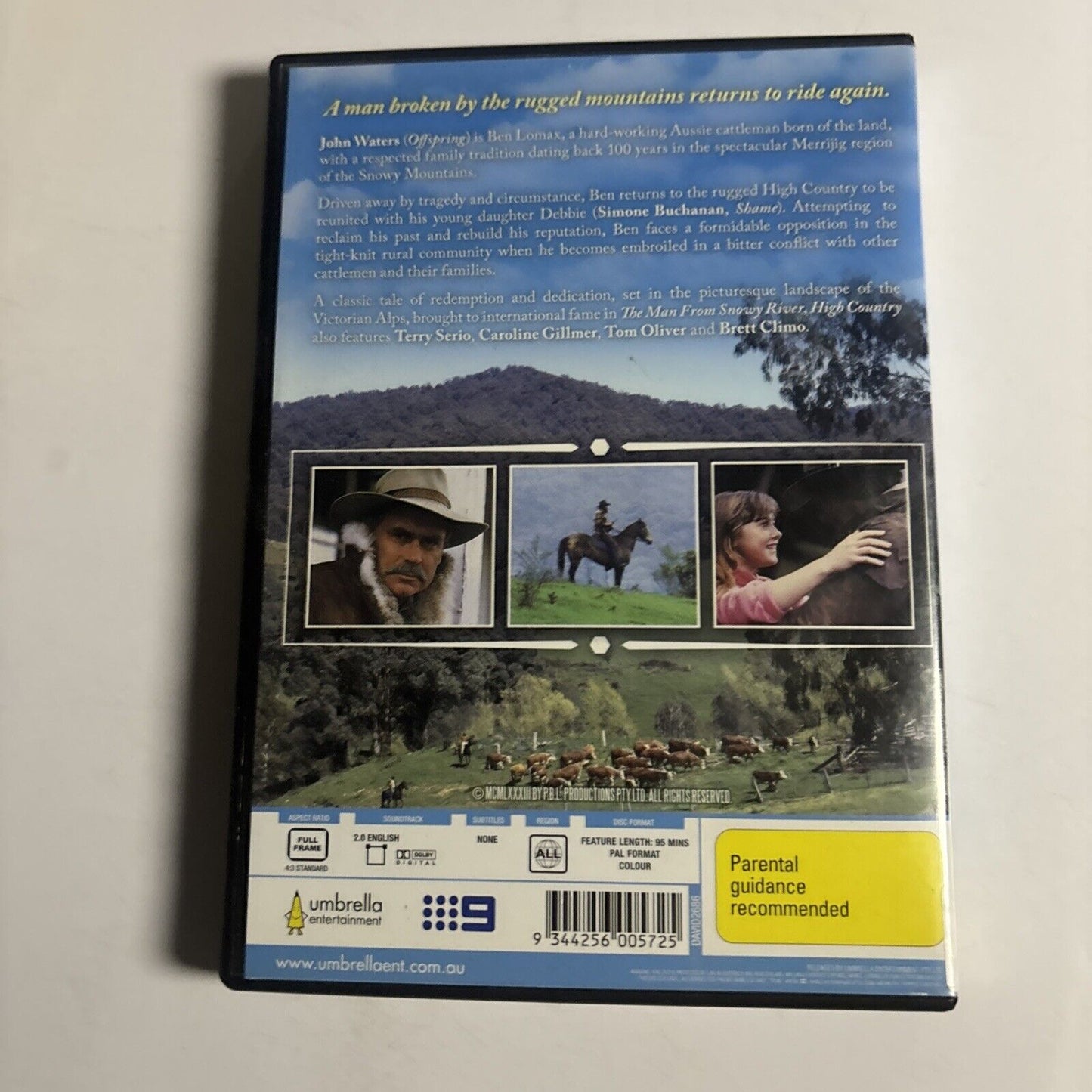 High Country (DVD, 1983) John Waters, Terry Serio, Simone Buchanan All Regions