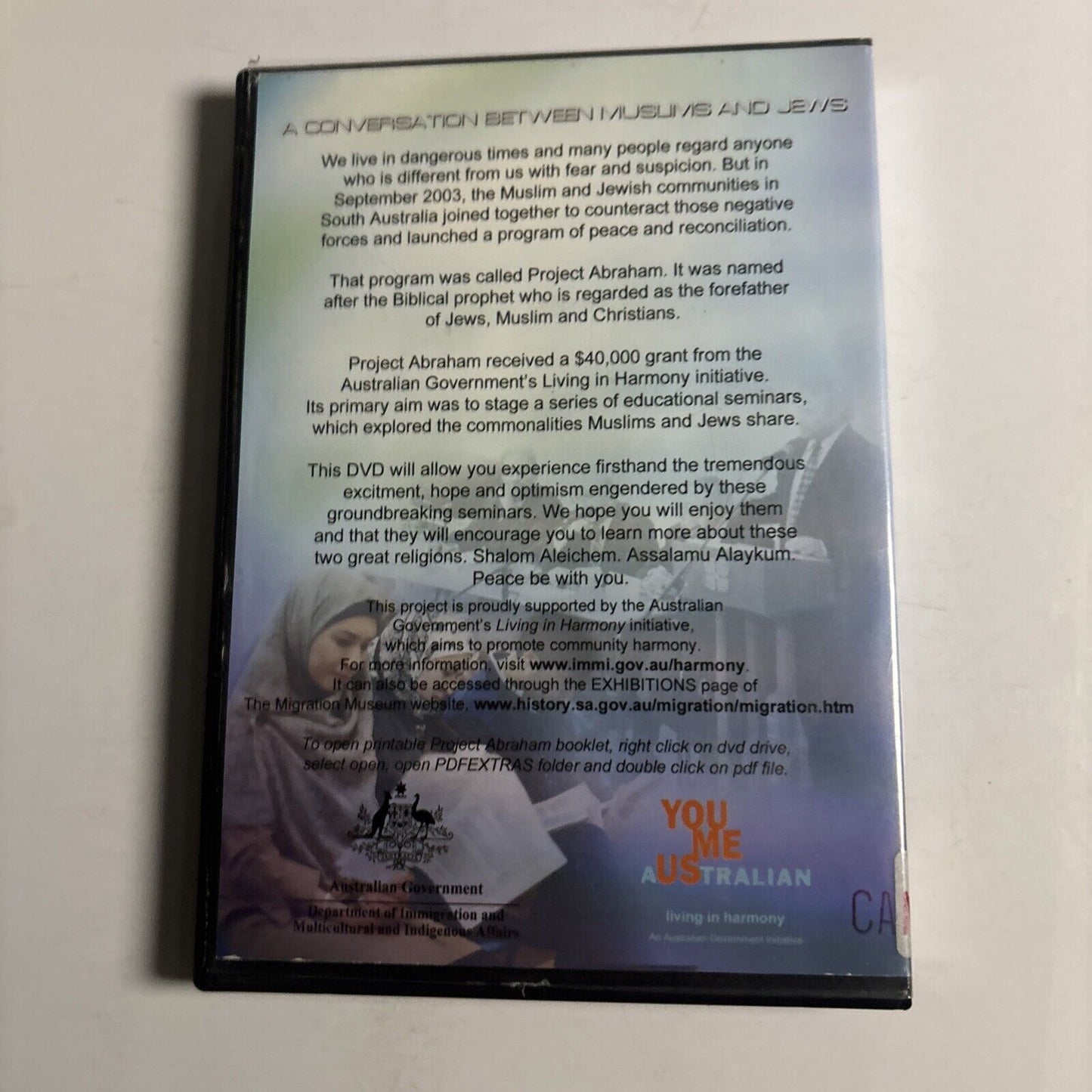 Project Abraham: Conversation Between Muslims & Jews (DVD) All Regions Ex-rental
