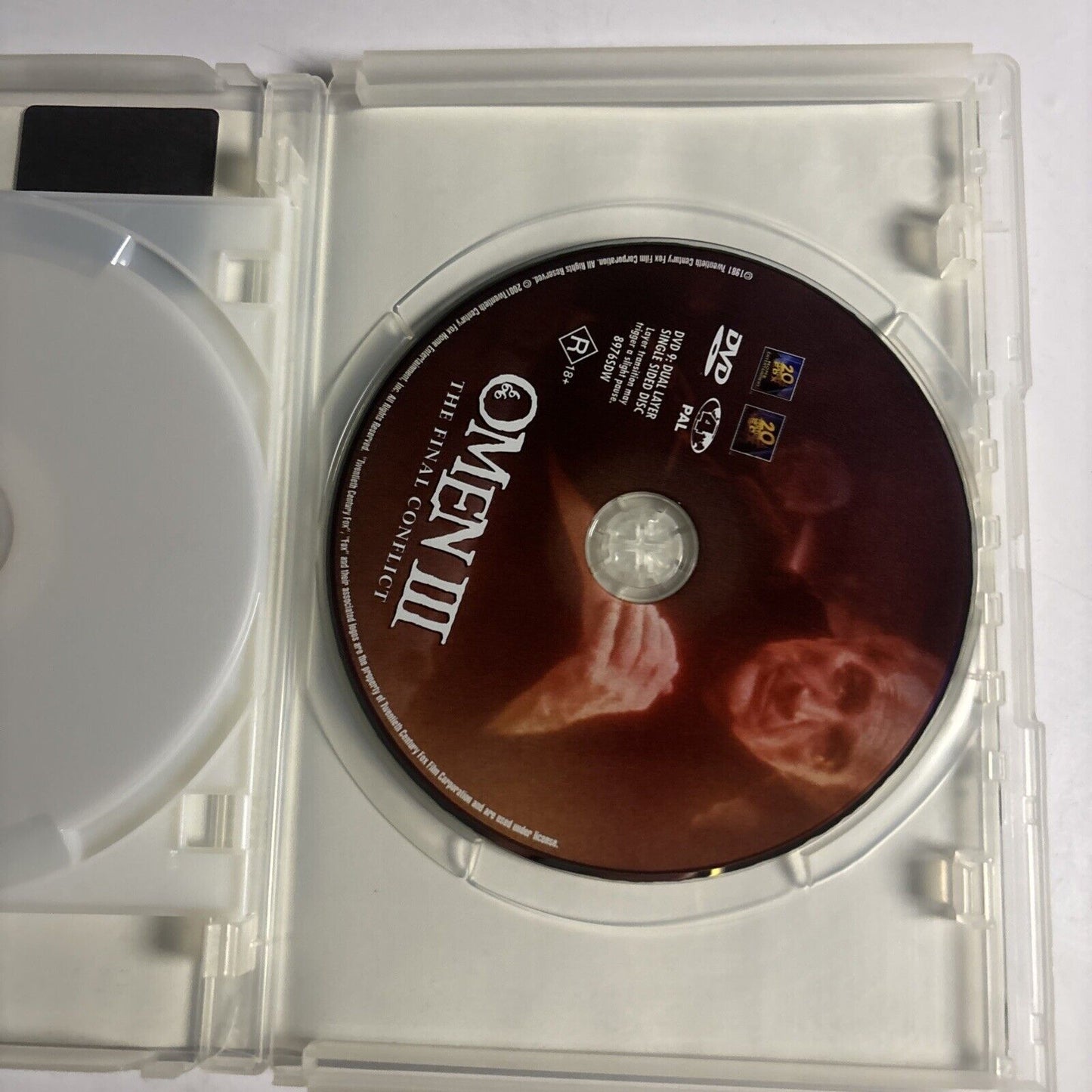 The Omen Trilogy 1,2,3 (DVD, 1981, 3-Disc) Region 4