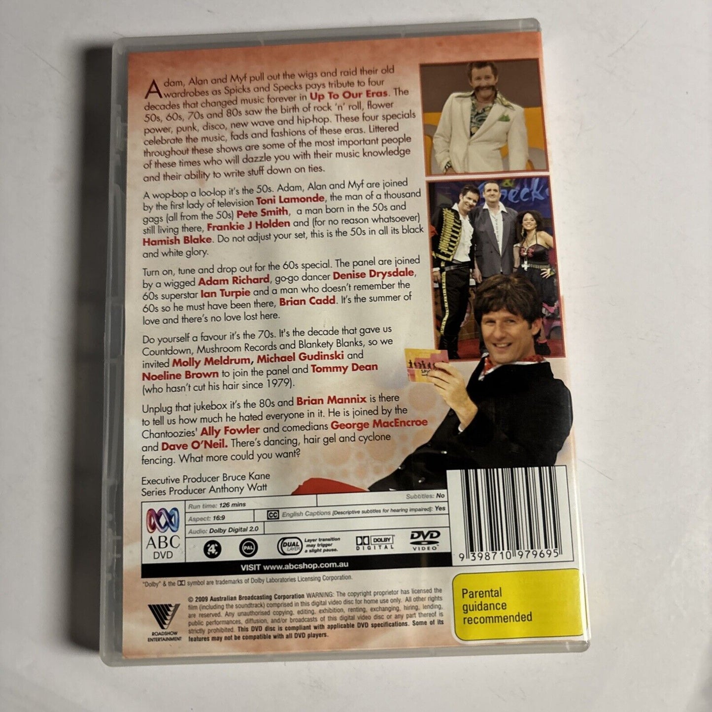 Spicks and Specks - Up to Our Eras (DVD, 2008) Region 4