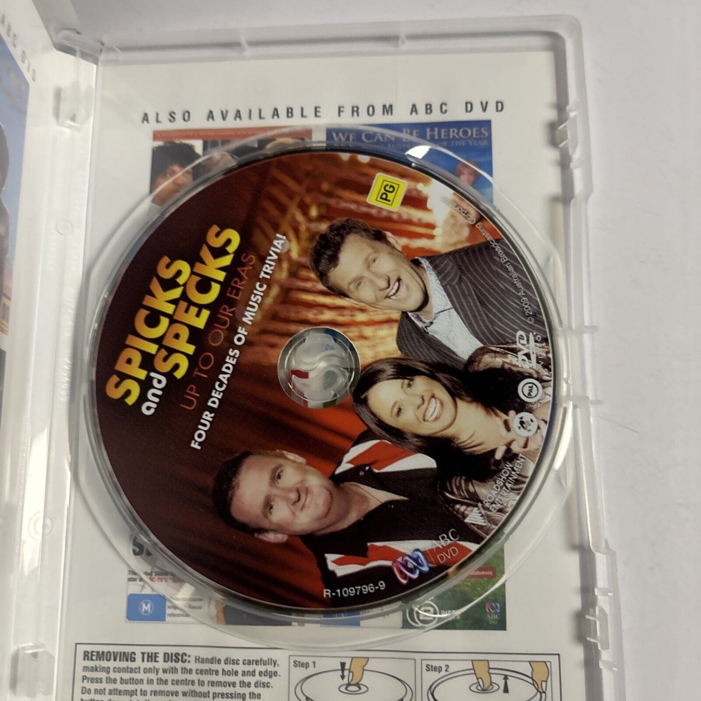 Spicks and Specks - Up to Our Eras (DVD, 2008) Region 4