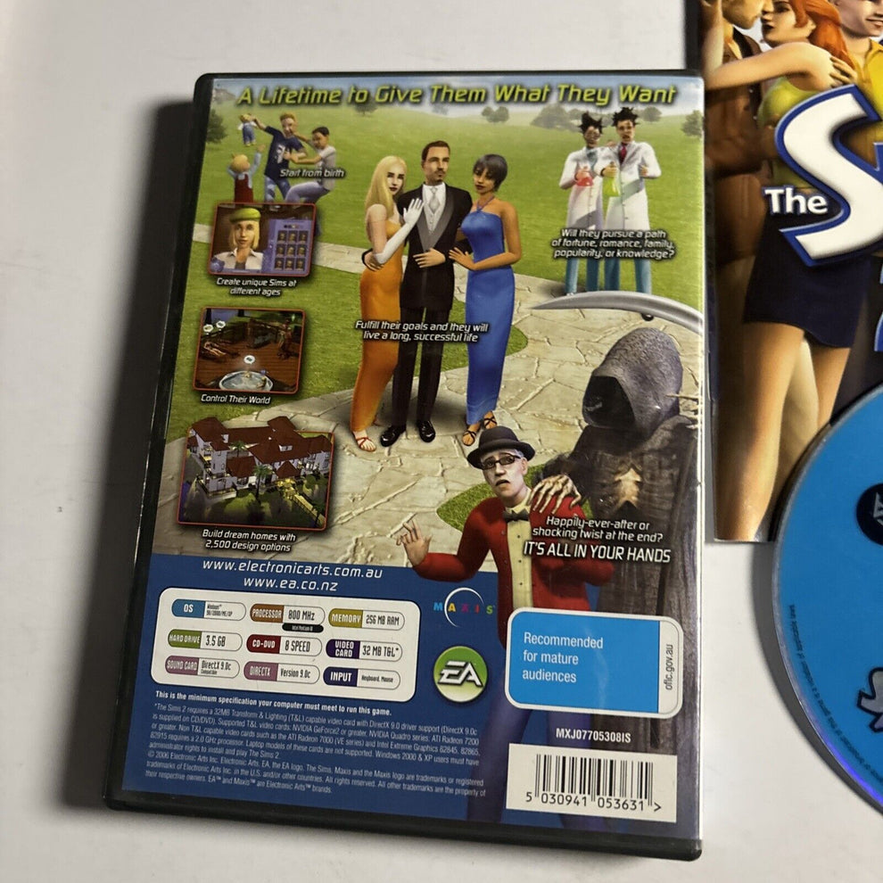 The Sims 2 - PC DVD-ROM Game - 2006 EA Games – Retro Unit