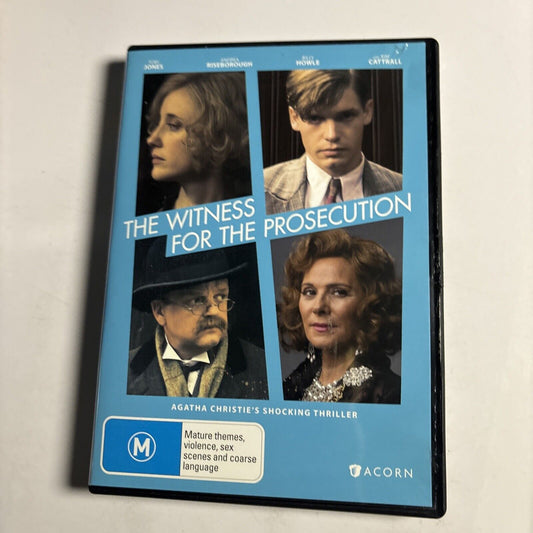 The Witness for the Prosecution (DVD, 2016) Toby Jones, Kim Cattrall Region 4