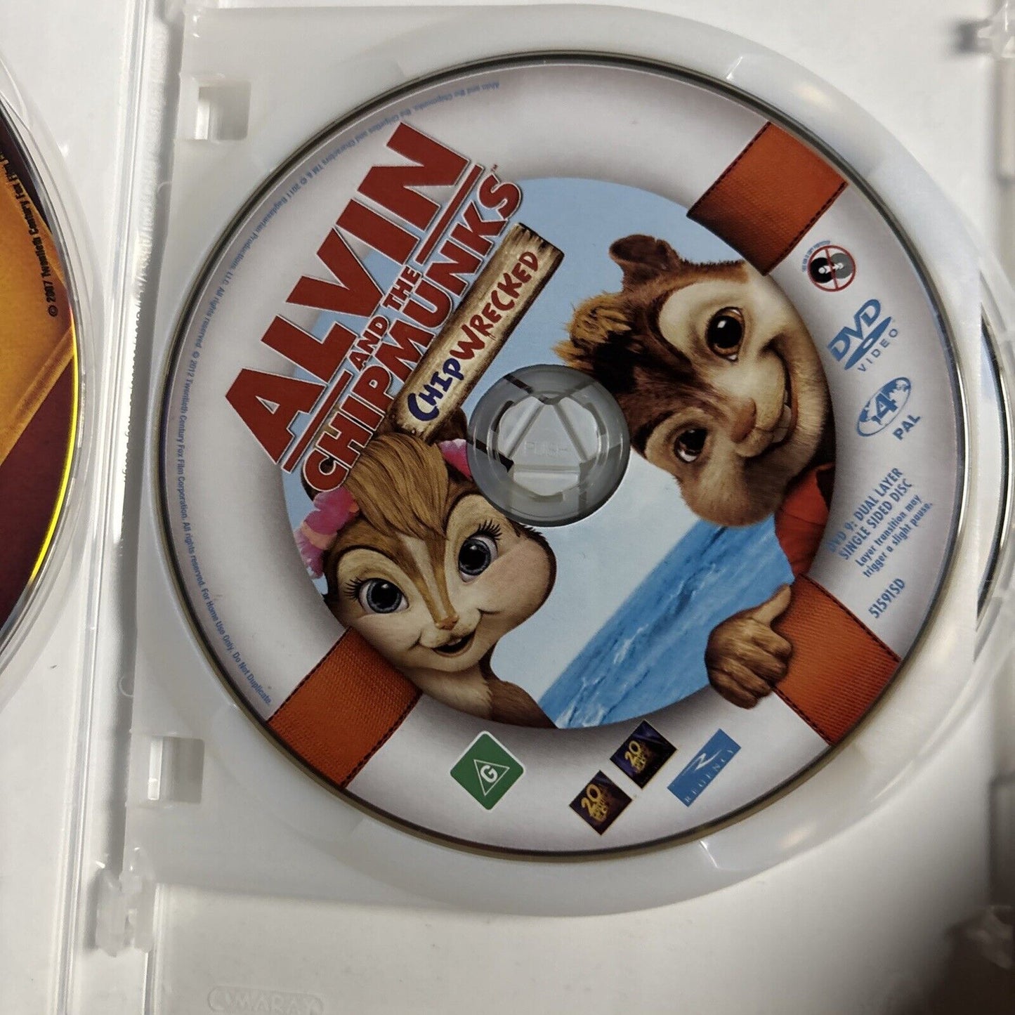 Alvin And The Chipmunks 1, 2, 3 Triple Pack (DVD, 3-Disc) Region 4