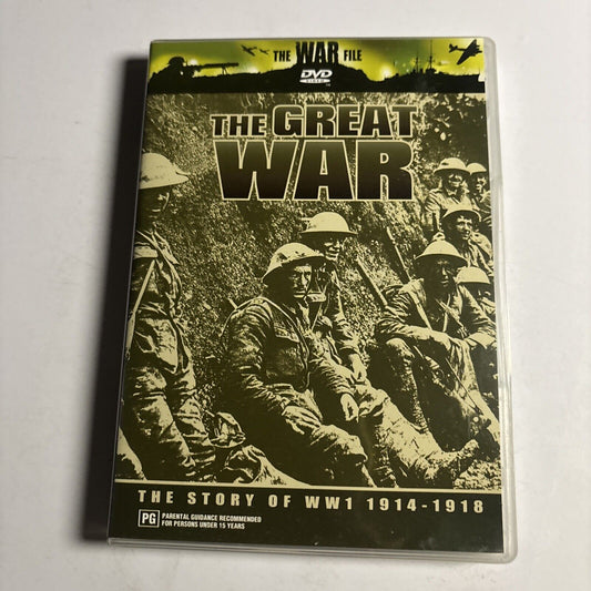 The War File - The Great War: The Story Of WW1 1914-1918 (DVD, 1997) All Regions