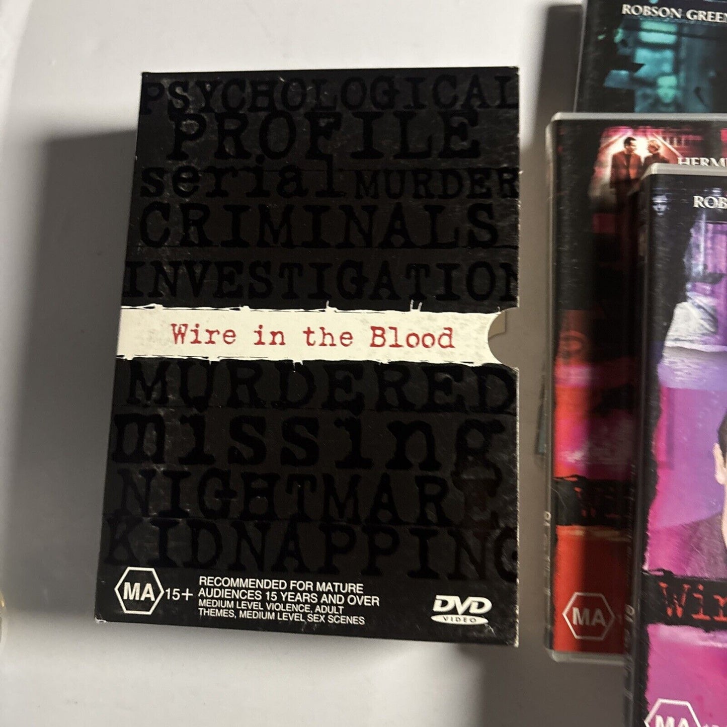 Wire in the Blood : Series 1 (DVD, 2003, 3-Disc) Robson Green Region 4