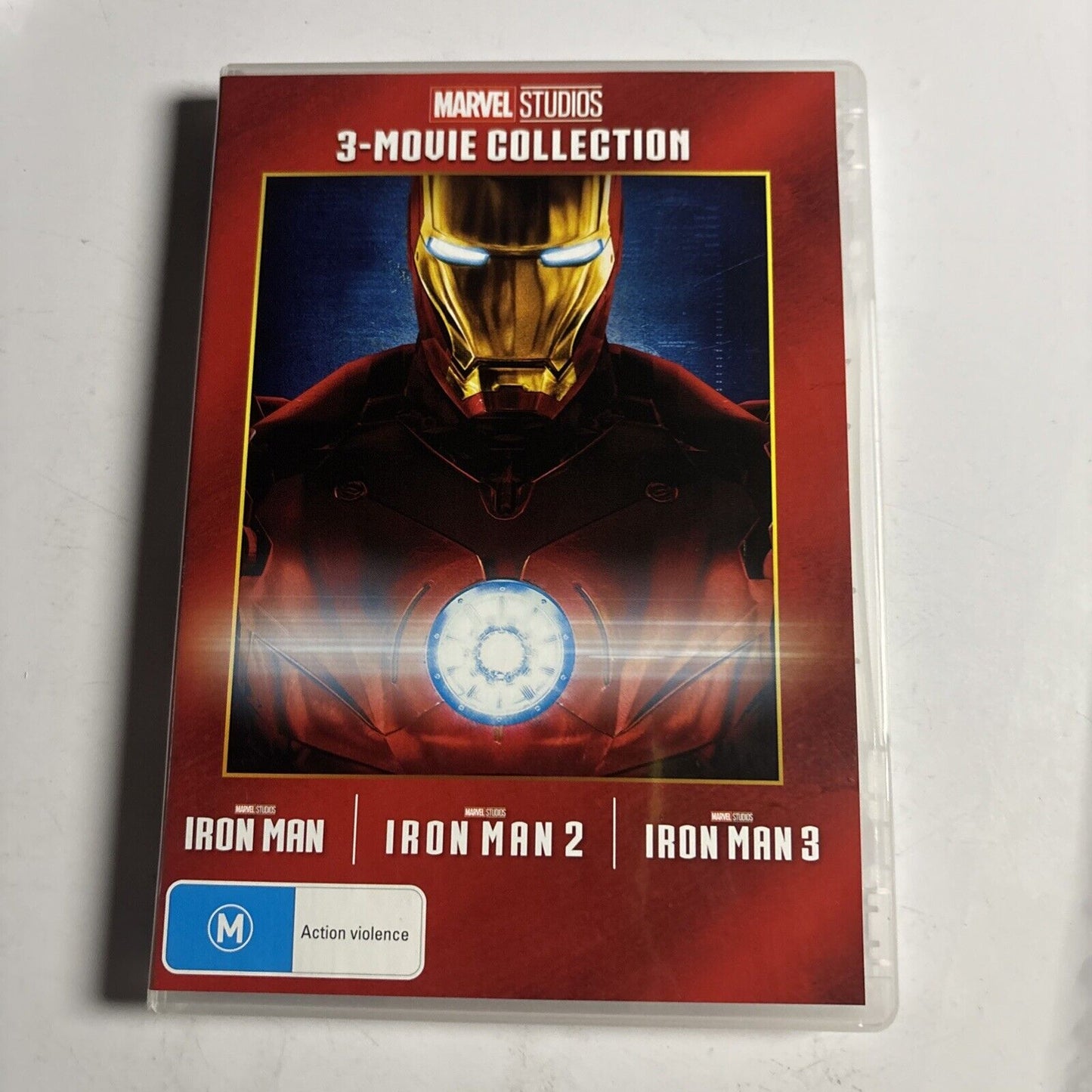 Iron Man 1 2 3 (DVD, 2018, 3-Disc) Robert Downey Jr Region 4