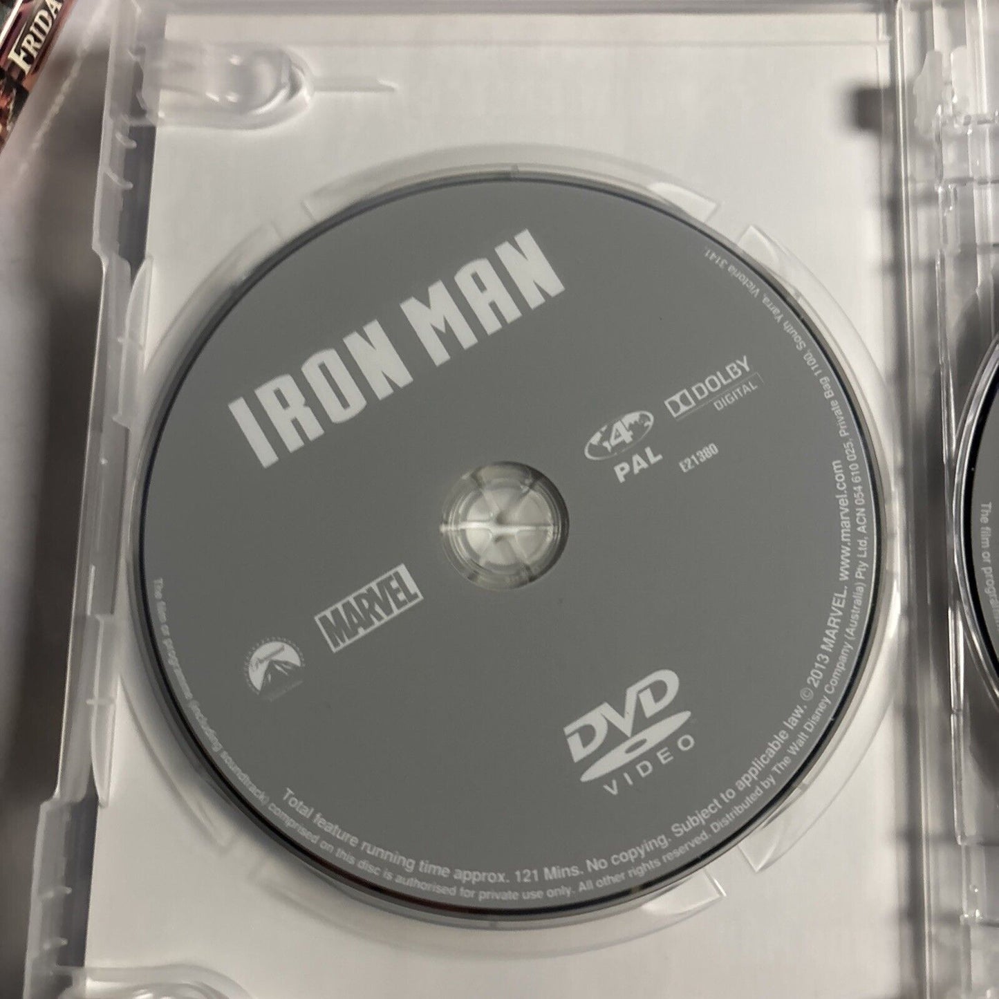 Iron Man 1 2 3 (DVD, 2018, 3-Disc) Robert Downey Jr Region 4