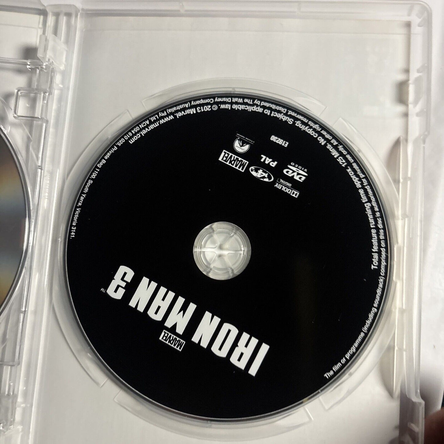 Iron Man 1 2 3 (DVD, 2018, 3-Disc) Robert Downey Jr Region 4