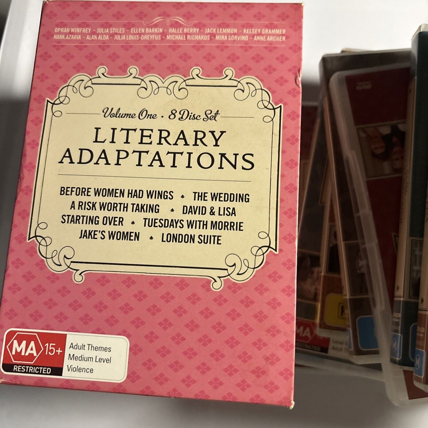 Literary Adaptations : Vol 1  (DVD, 2013, 8-Disc) Oprah Winfrey All Regions