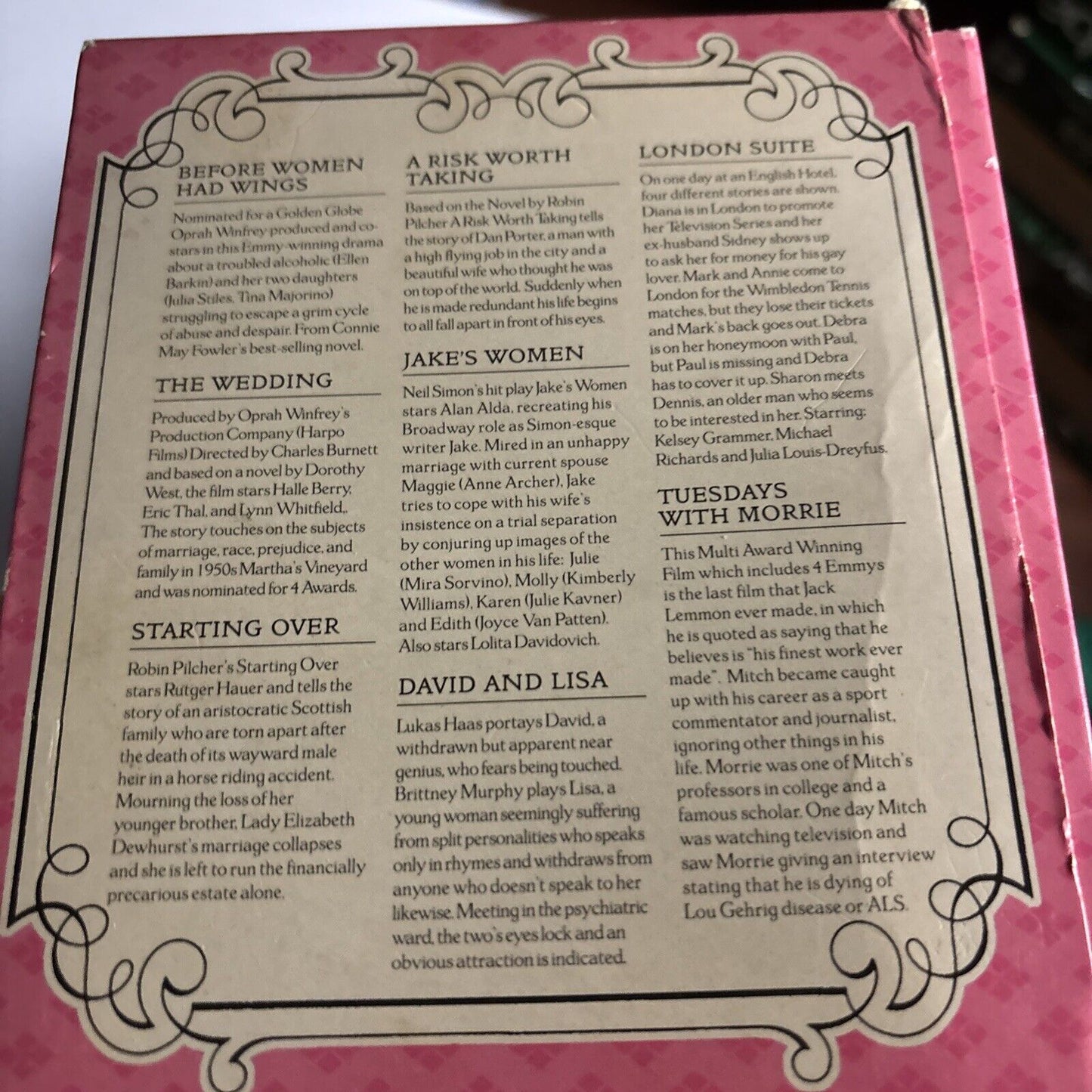 Literary Adaptations : Vol 1  (DVD, 2013, 8-Disc) Oprah Winfrey All Regions