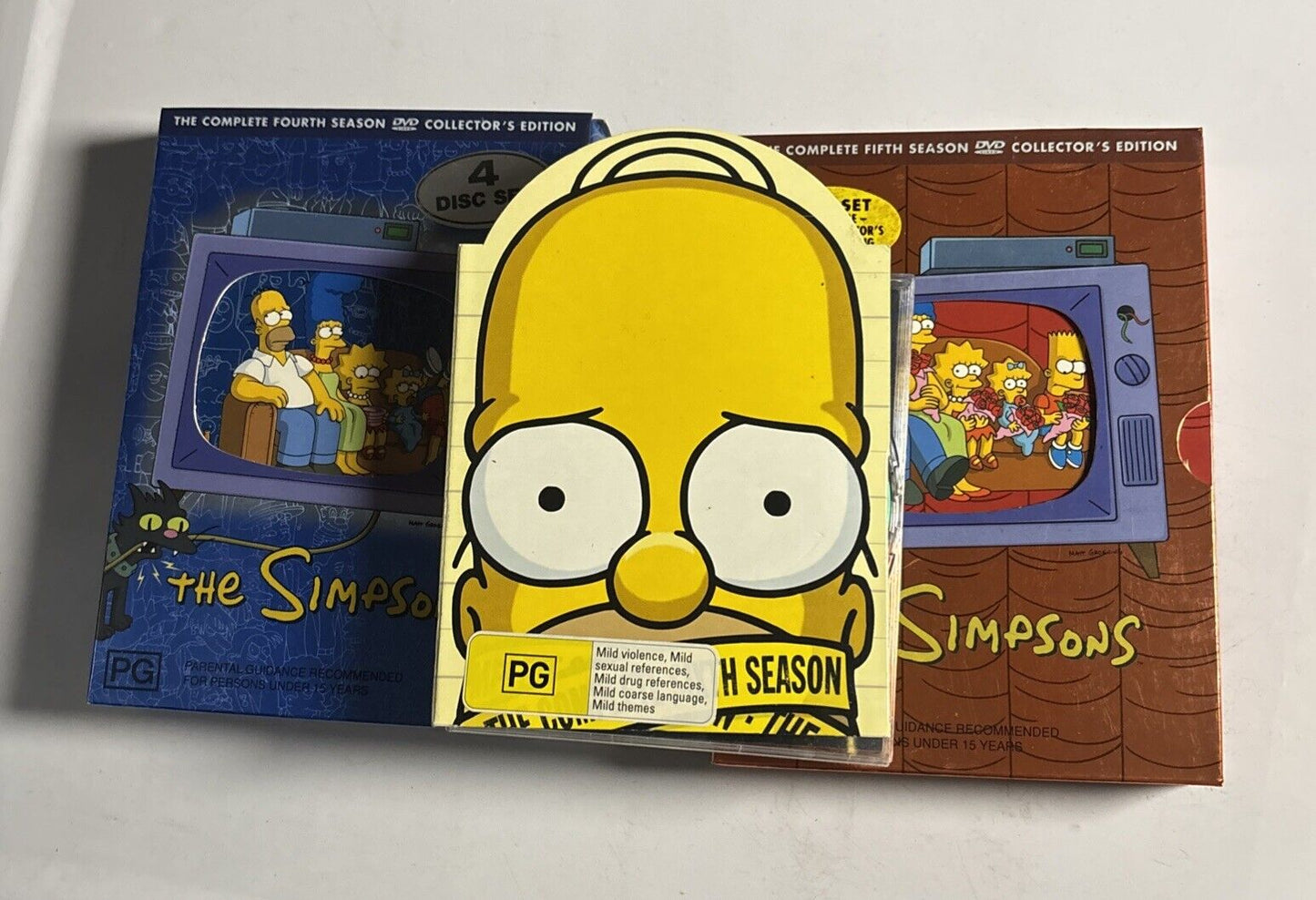 The Simpsons - Season 4,5,6 (DVD, 12-Disc) Region 4