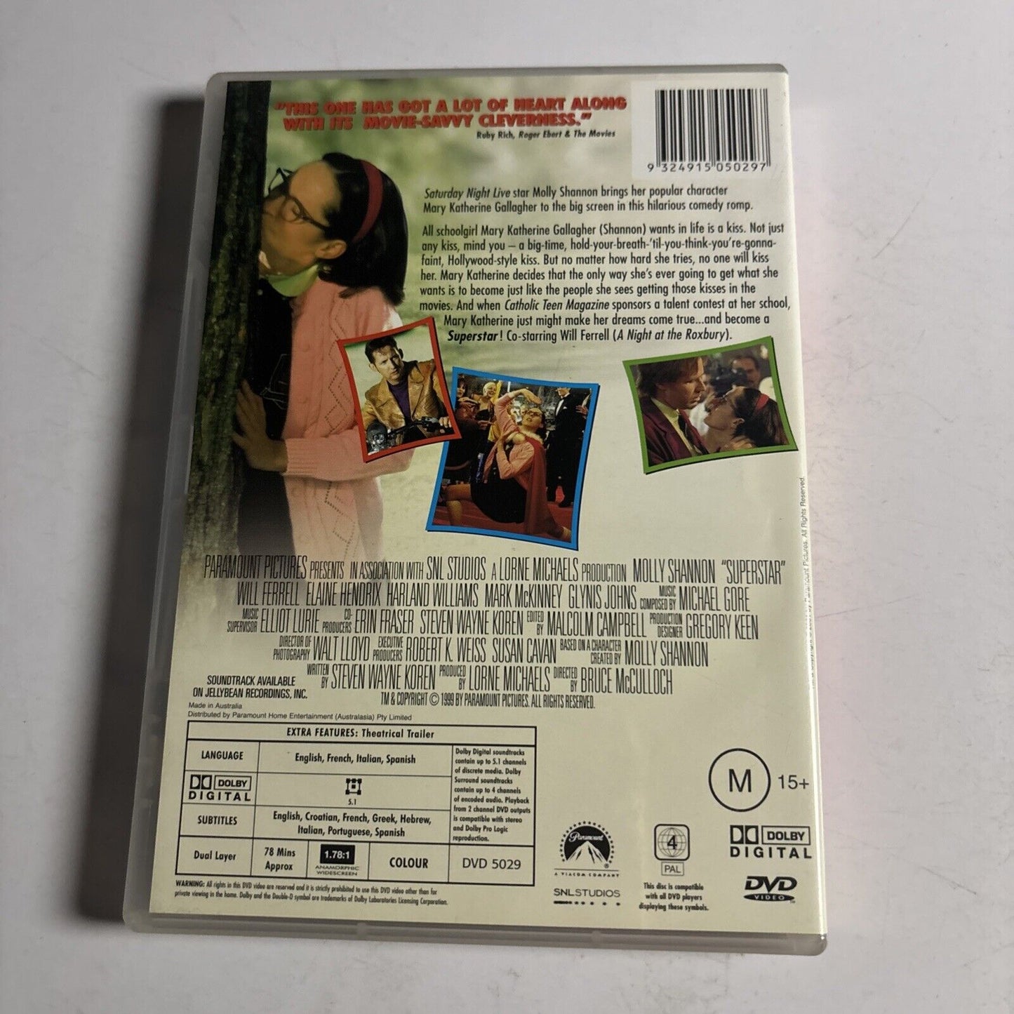 Superstar - Dare To Dream (DVD, 2000) Mary Katherine Gallagher, Will Ferrell