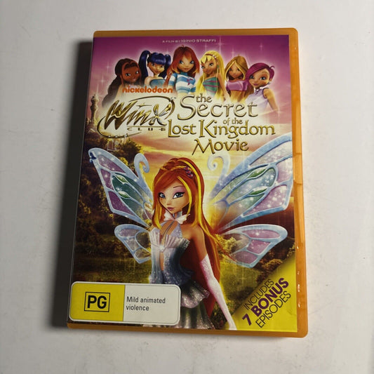 Winx Club - The Secret of the Lost Kingdom (DVD, 2007) Region 4
