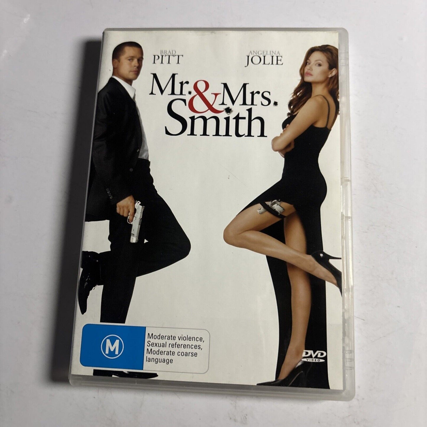Mr & Mrs Smith (DVD, 2005) Brad Pitt, Angelina Jolie Region 4
