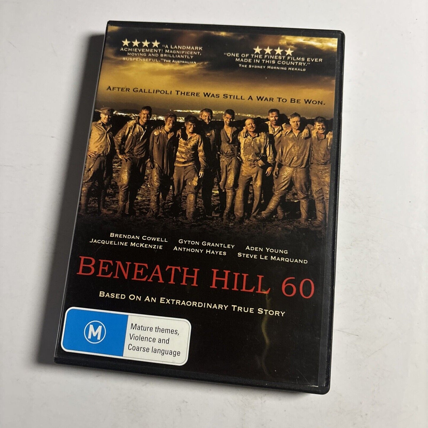 Beneath Hill 60 (DVD, 2010) Brendan Cowell, Jacqueline McKenzie Region 4