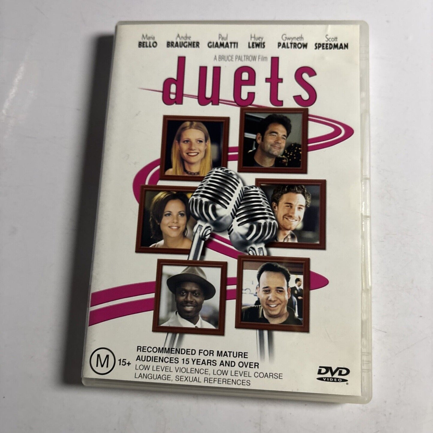 Duets (DVD 2000) Huey Lewis, Gwyneth Paltrow, Paul Giamatti Region 4