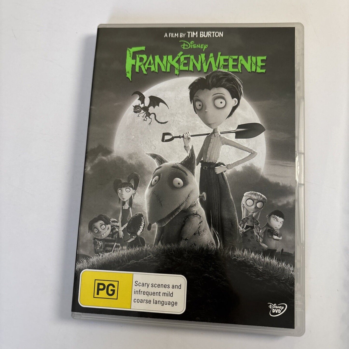 Frankenweenie (DVD, 2012) Tim Burton, Christopher Lee, Winona Ryder NEW Region 4