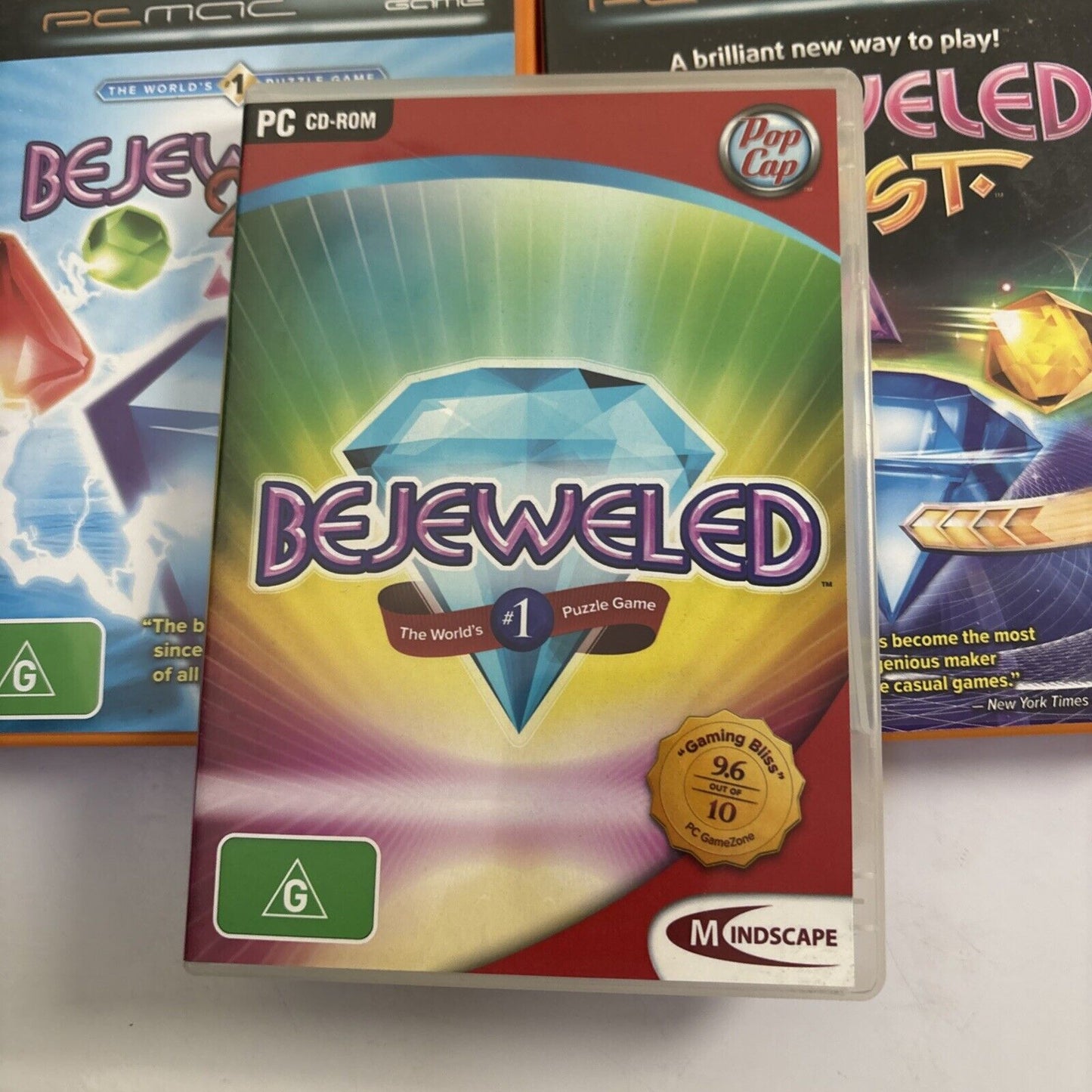 Bejeweled / Bejeweled 2 / Bejeweled Twist PC CDROM