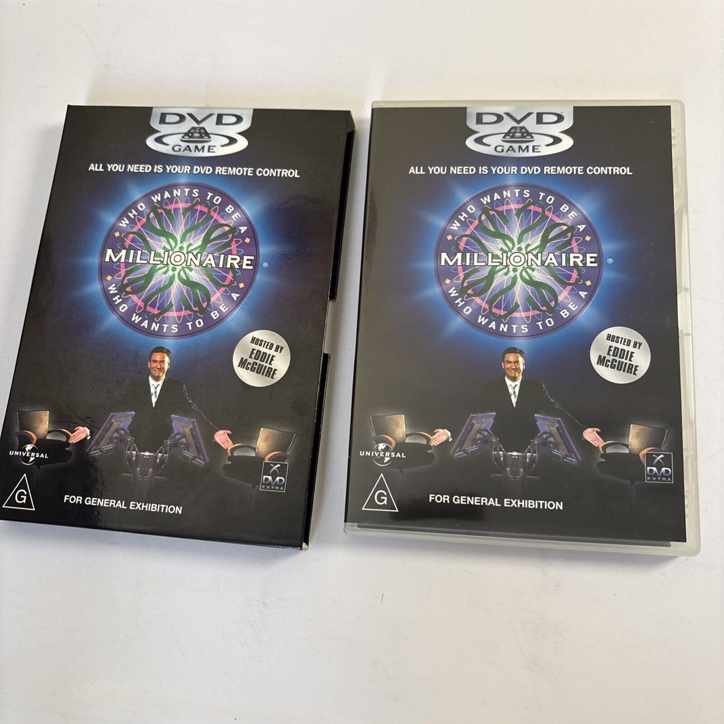 Who Wants to be a Millionaire (DVD, 1999) Eddie McGuire  Region 4