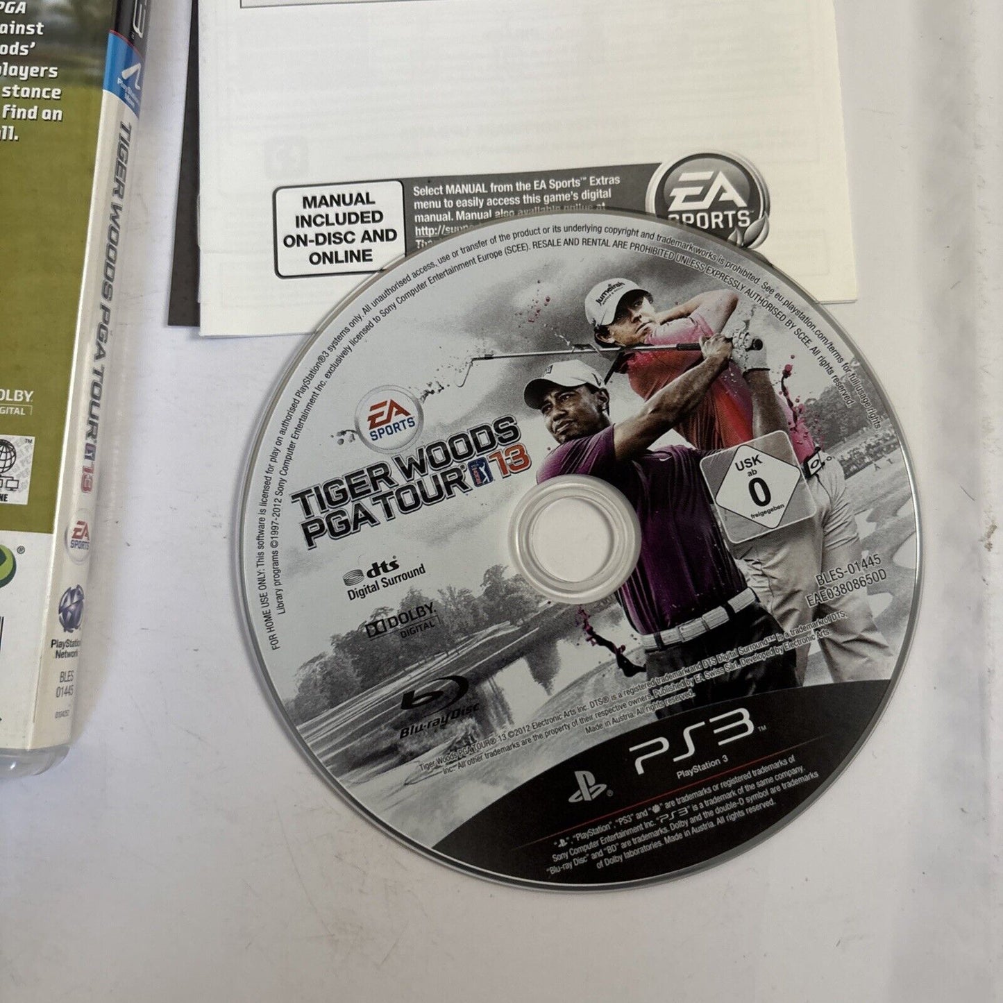 Tiger Woods PGA Tour 13 PS3 Sony PlayStation 3