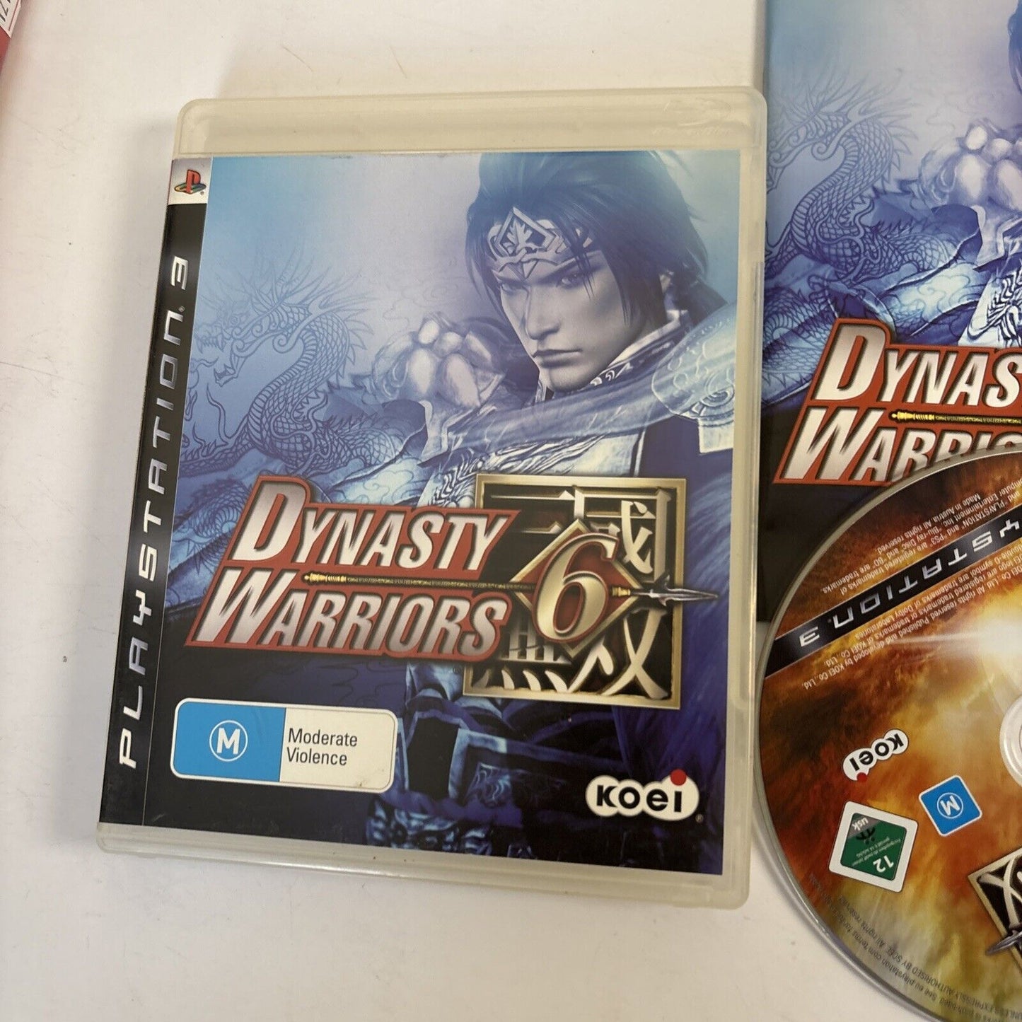 Dynasty Warriors 6 Sony PlayStation 3 PS3 Game Complete With Manual