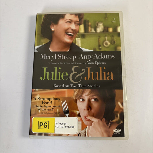 Julie & Julia (DVD, 2009) Meryl Streep, Amy Adams Region 4