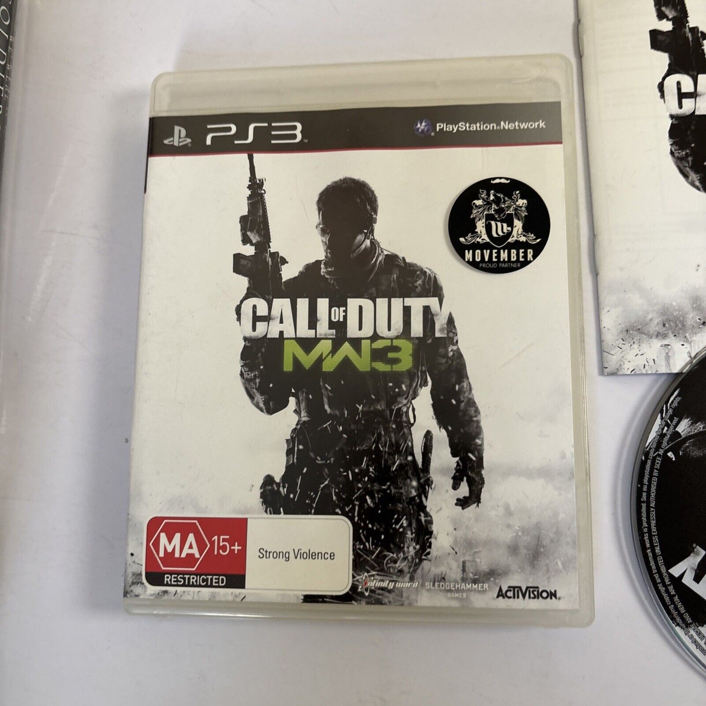 Call Of Duty: Modern Warfare 3 - Sony Playstation 3 - Complete With Manual