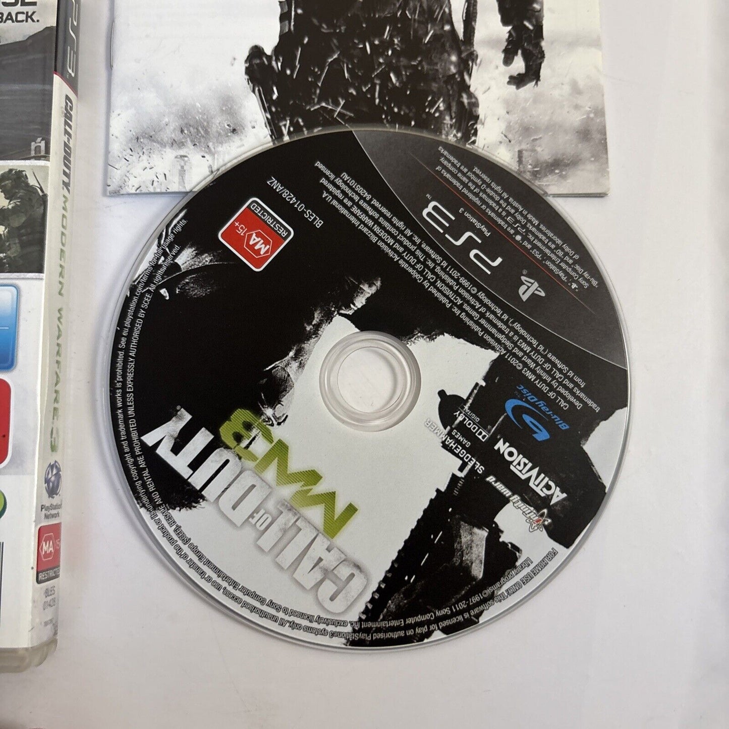 Call Of Duty: Modern Warfare 3 - Sony Playstation 3 - Complete With Manual