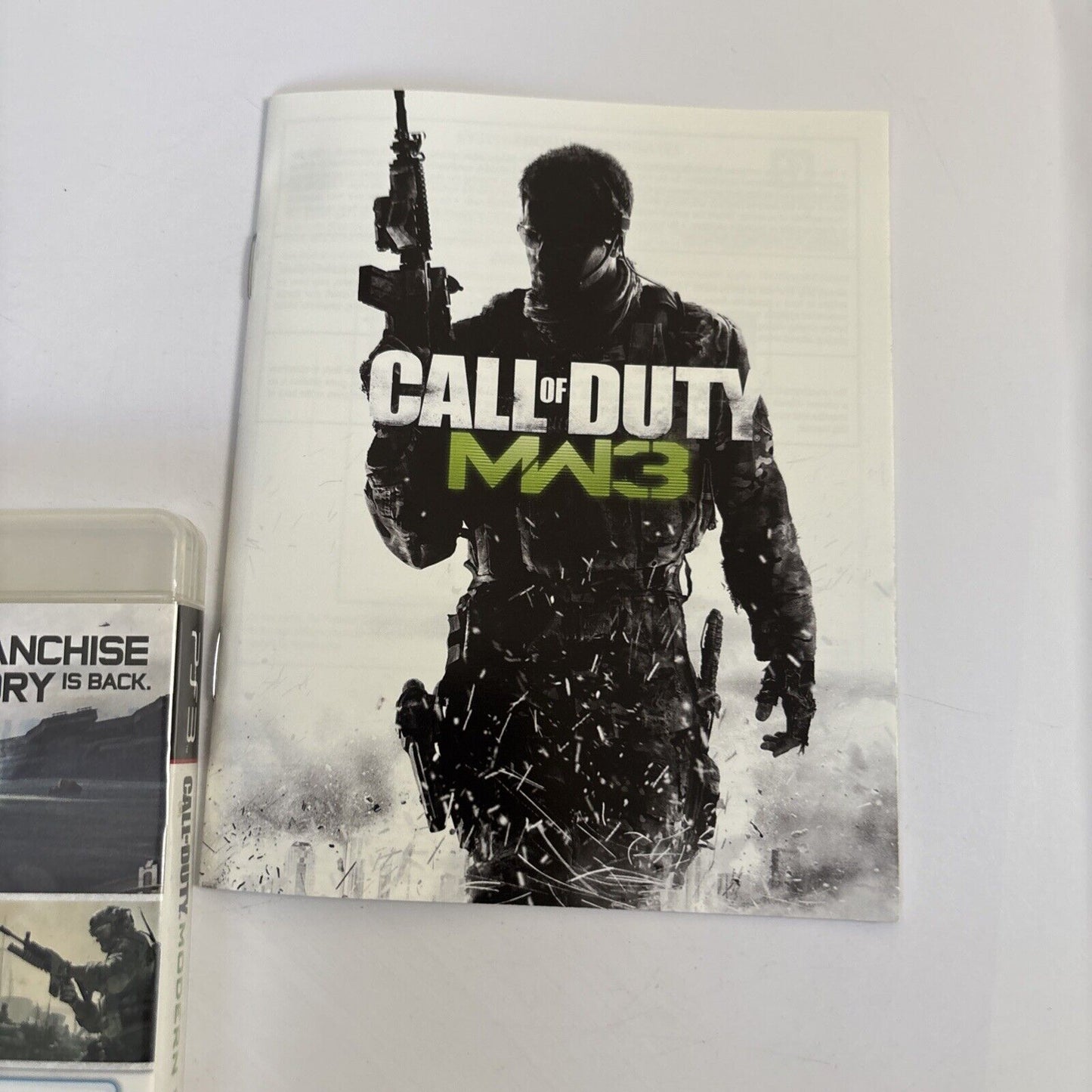 Call Of Duty: Modern Warfare 3 - Sony Playstation 3 - Complete With Manual