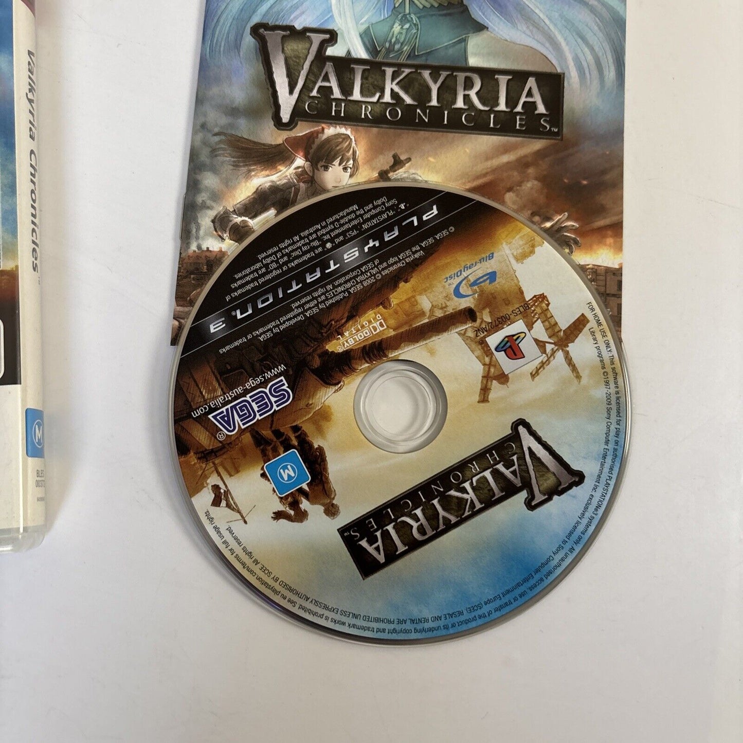 Valkyria Chronicles - Sony Playstation 3 PS3 Complete with Manual