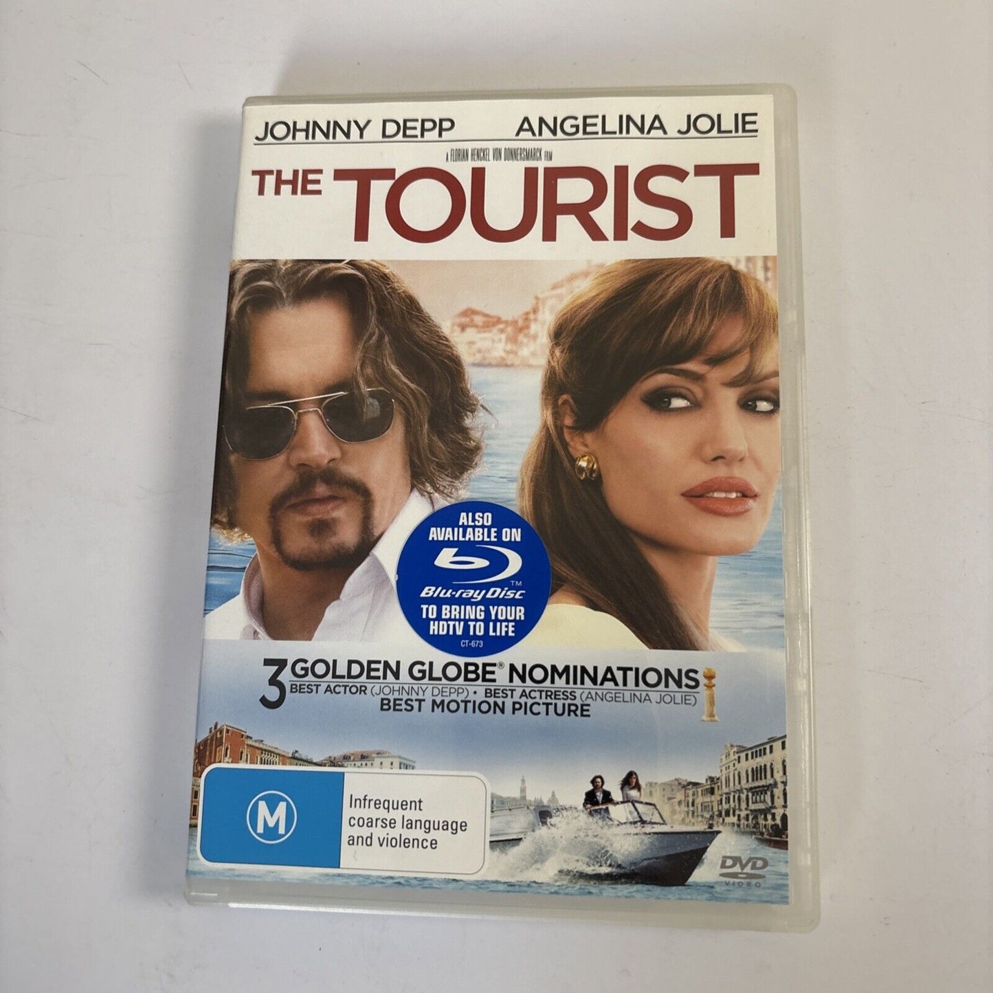The Tourist (DVD, 2011) Johnny Depp, Angelina Jolie NEW Region 4