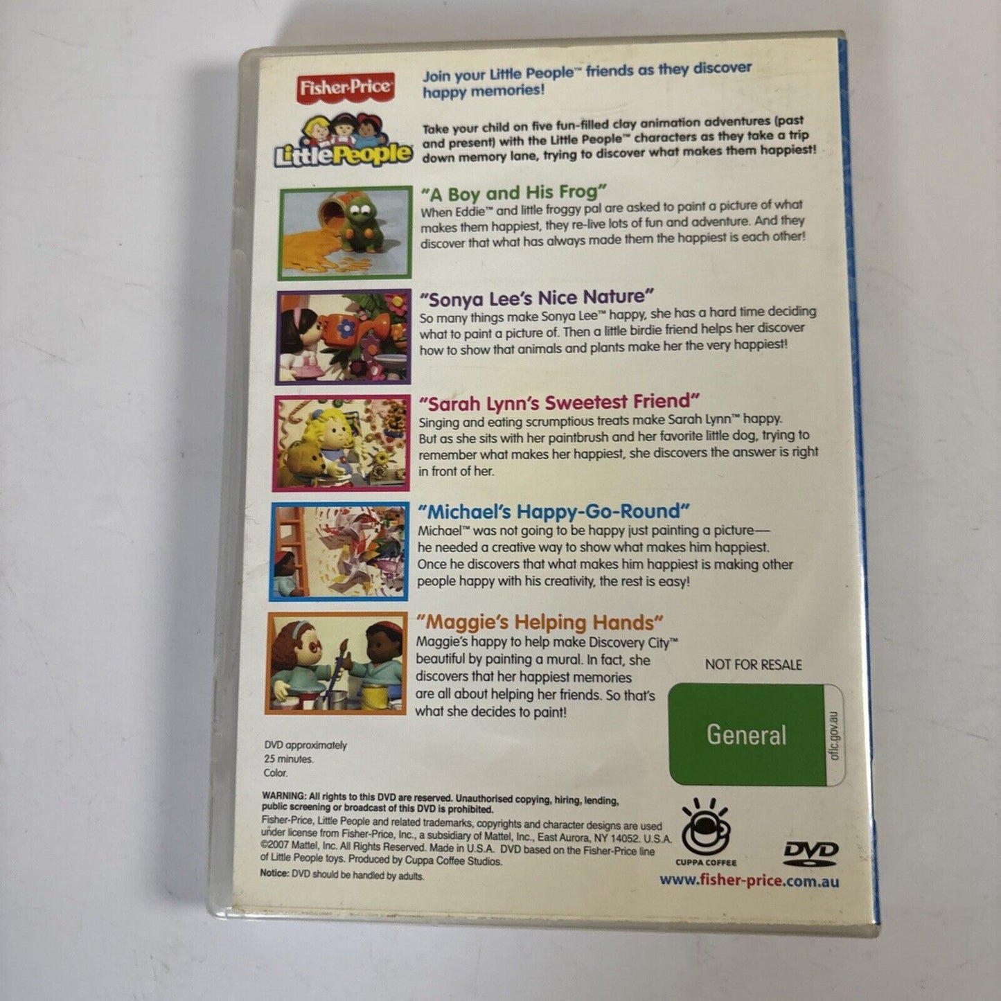 Fisher Price Little People - Discovering Happy Memories Volume 27 (DVD, 2007)