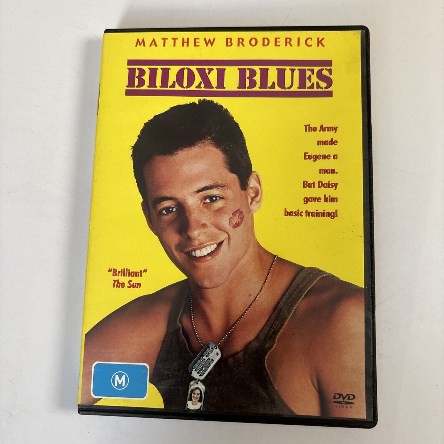 Biloxi Blues (DVD, 1988) Matthew Broderick, Christopher Walken Region 4 &2