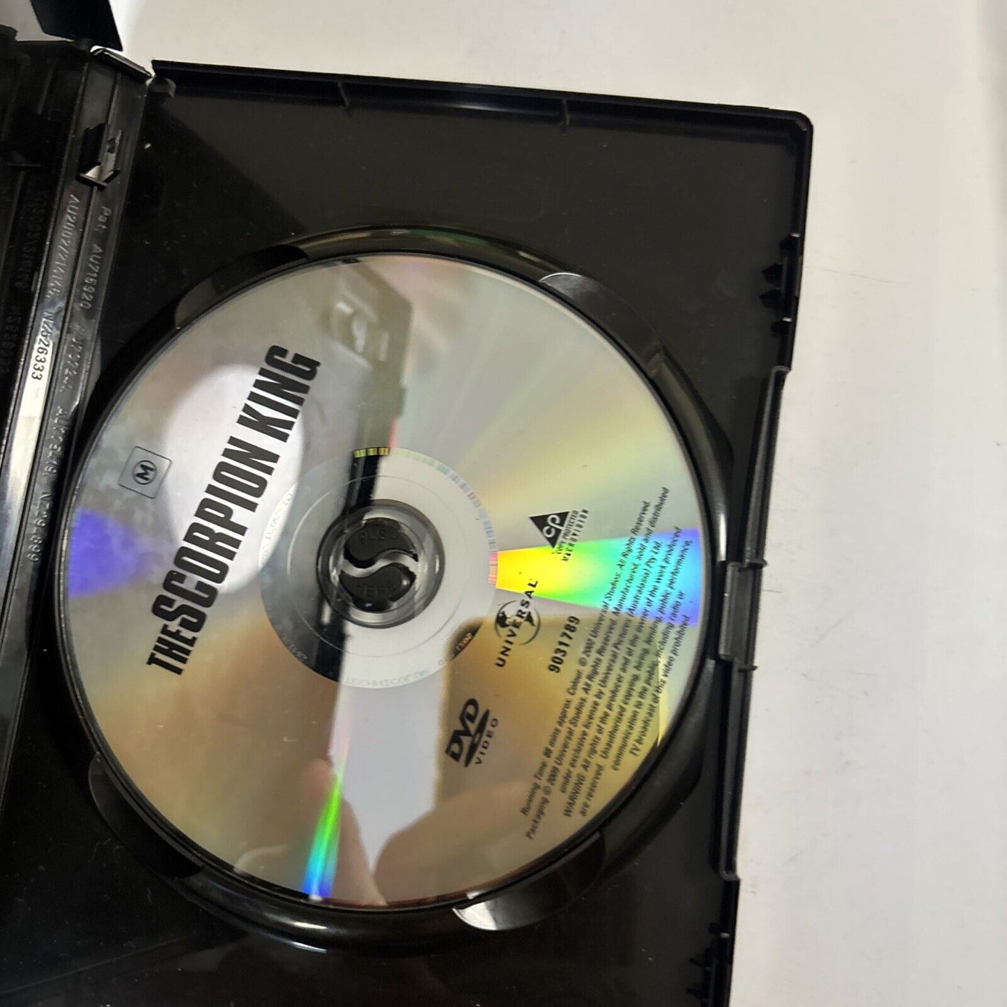 The Scorpion King (DVD, 2002) The Rock, Kelly Hu Region 4