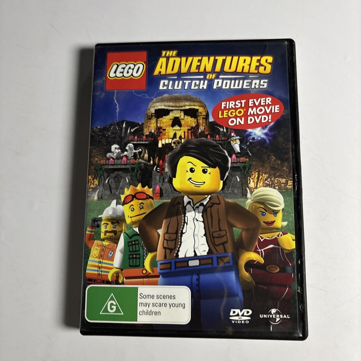 Lego - The Adventures of Clutch Powers (DVD, 2010)  Region 4 &2