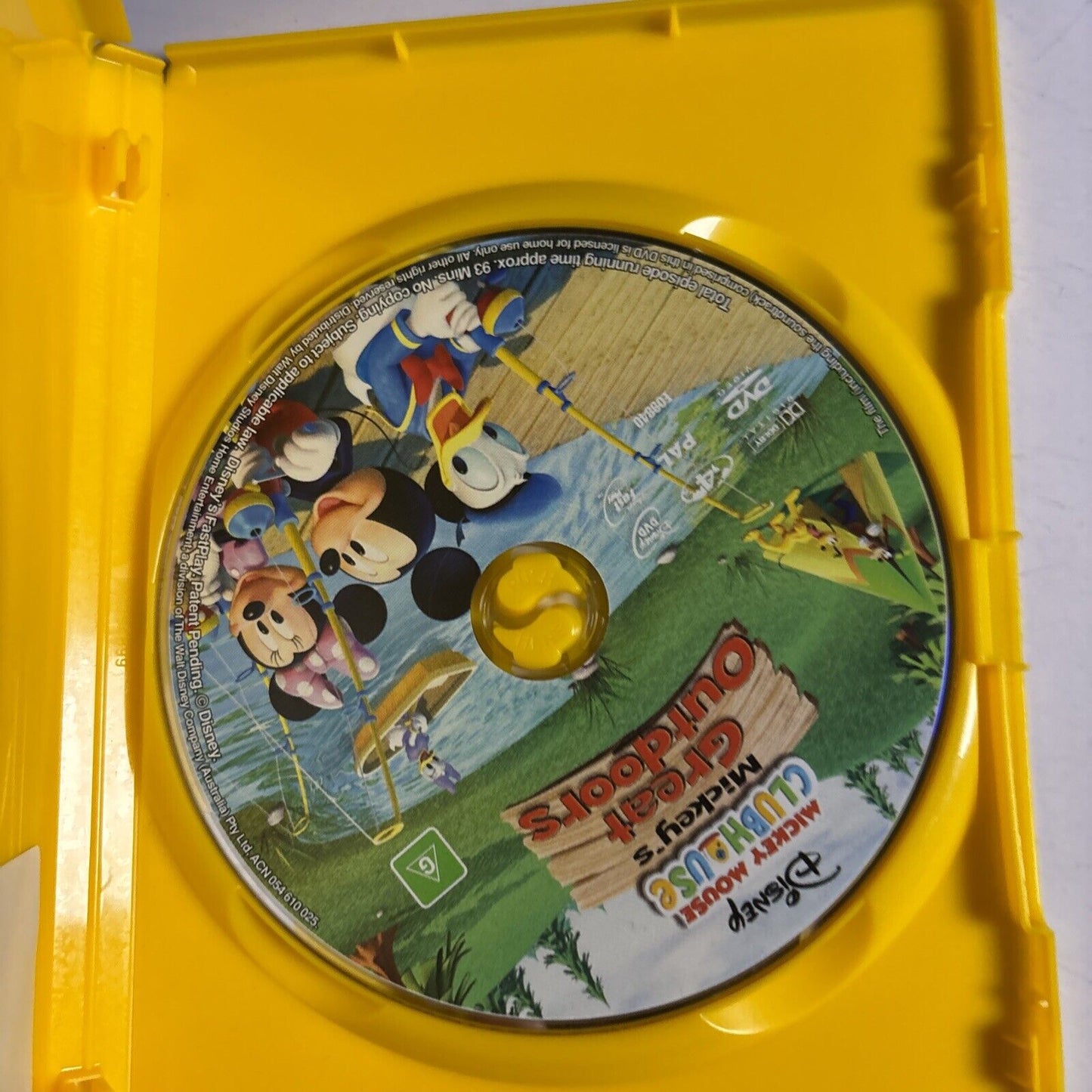 Mickey Mouse Clubhouse - Mickey's Great Outdoors (DVD, 2010) Region 4