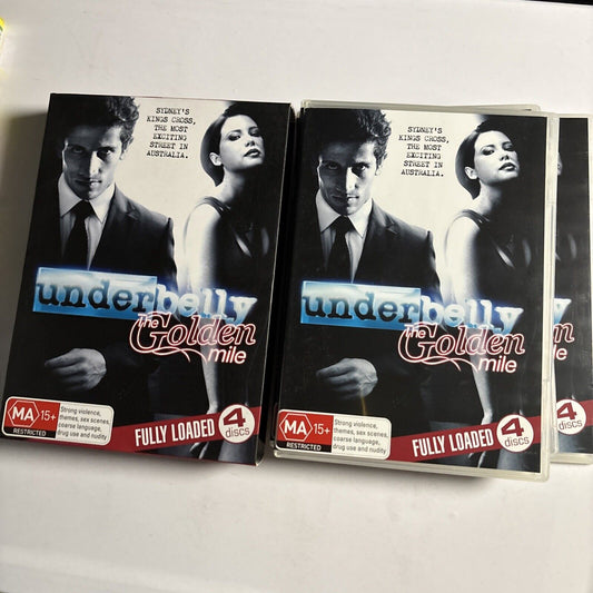 Underbelly - The Golden Mile (DVD, 2010, 4-Disc) Region 4