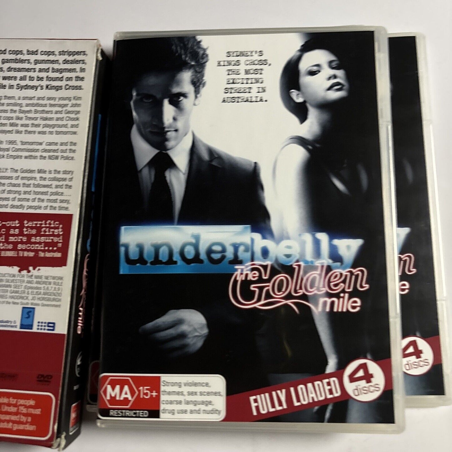 Underbelly - The Golden Mile (DVD, 2010, 4-Disc) Region 4