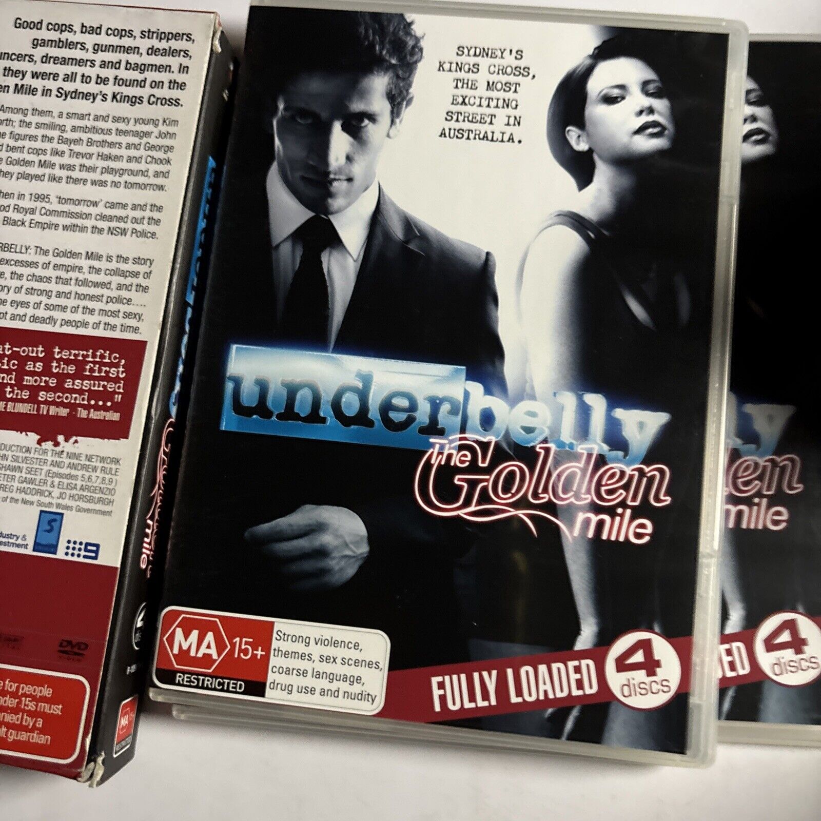 Underbelly - The Golden Mile (DVD, 2010, 4-Disc) Region 4 – Retro Unit
