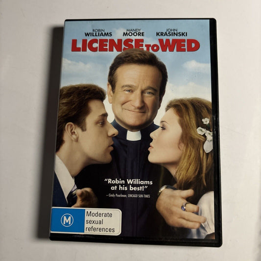 License to Wed (DVD, 2007) Robin Williams, Mandy Moore Region 4