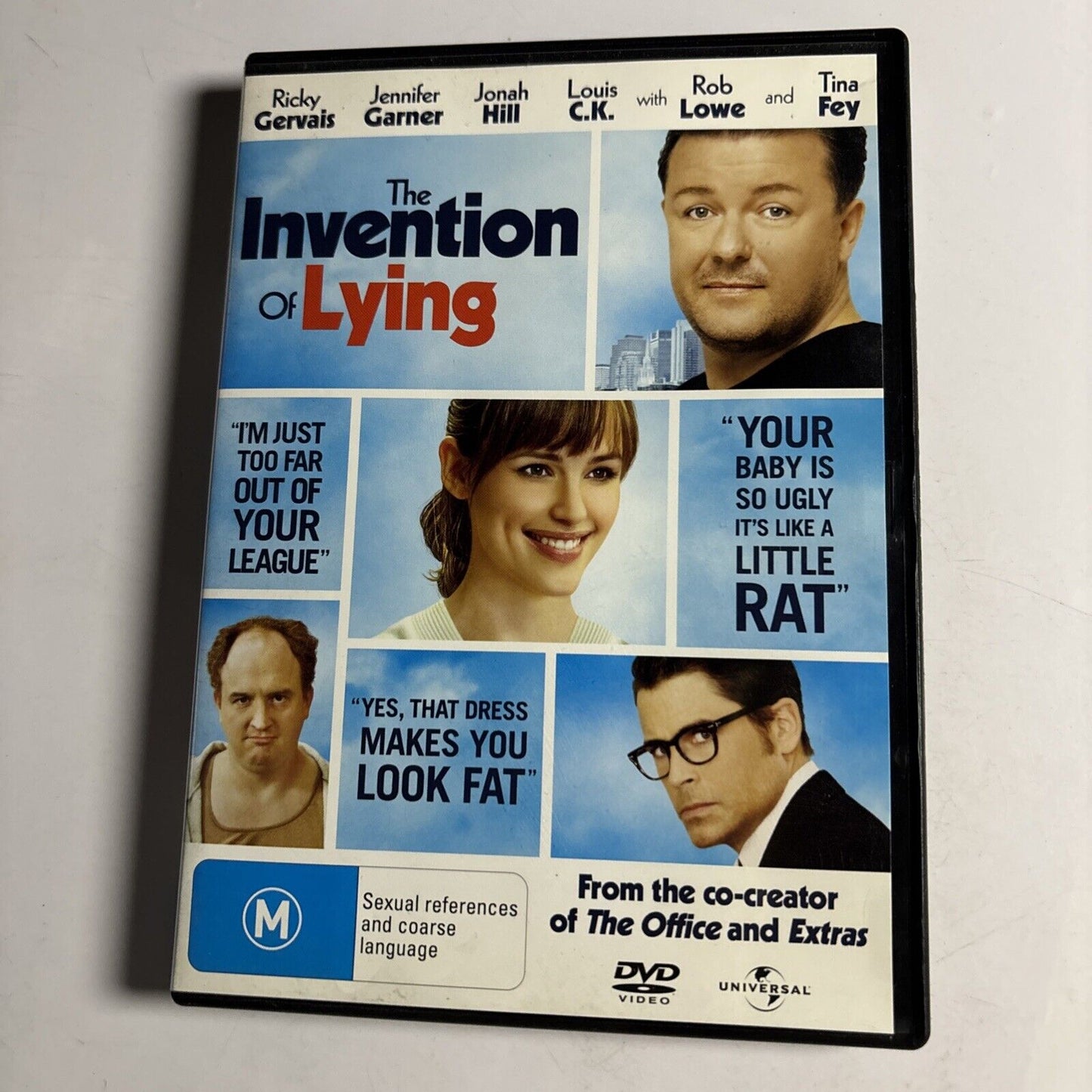 The Invention of Lying (DVD, 2009) Ricky Gervais, Tina Fey, Jonah Hill Region 4