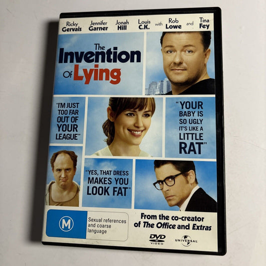 The Invention of Lying (DVD, 2009) Ricky Gervais, Tina Fey, Jonah Hill Region 4