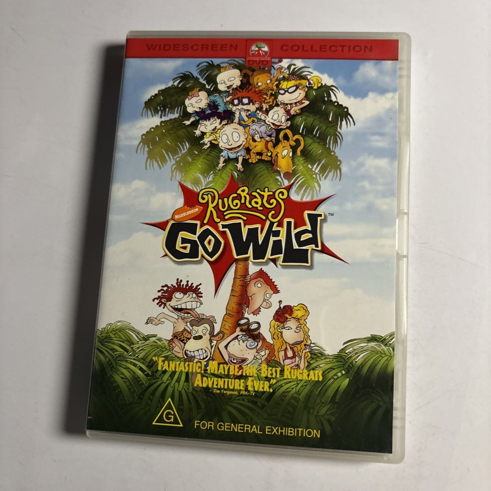 Tim Curry Rugrats Rugrats Go Wild (DVD, 2003) Tim Curry, Bruce Willis Region 4 – Retro Unit