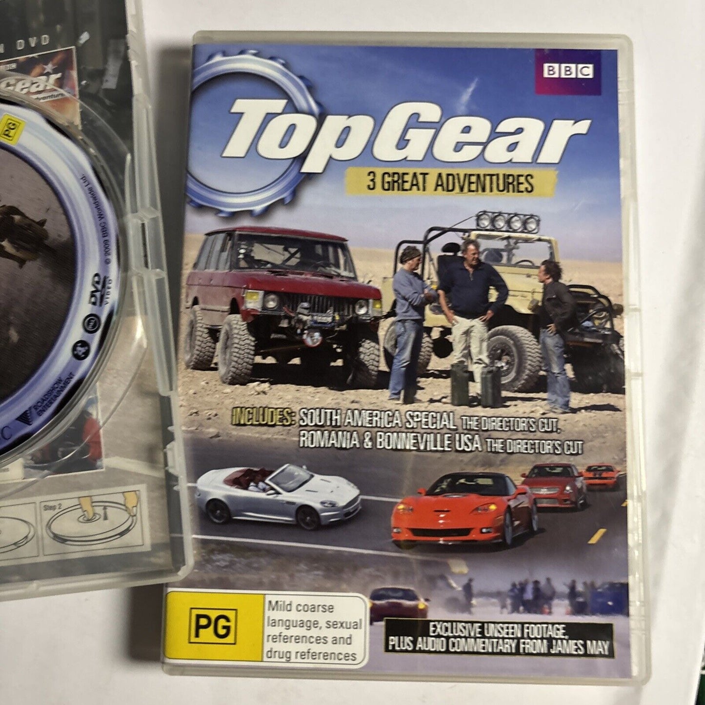 Top Gear: The Great Adventures : Vietnam, South America, Romania USA Special DVD